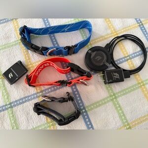 Fi Series 3+ Dog GPS Collars with Charger - Blue, Orange and Gray